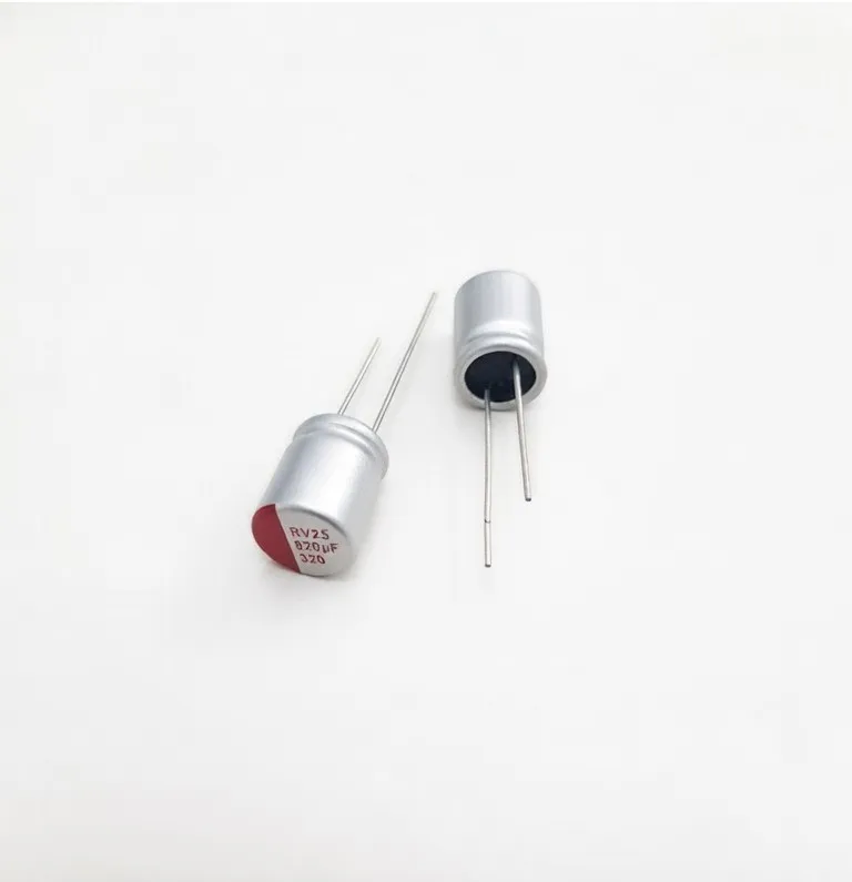 [پالت آبی] خازن 25 ولت 820 (RV25 820uf 320)   (آکبند)