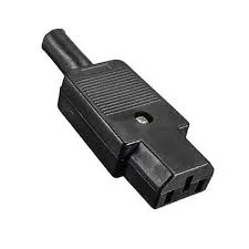 [پالت آبی-گارد فن] سوکت برق سه پین مدل مادگیPOWER1 (کانکتور سر کابلی پاور) (used)