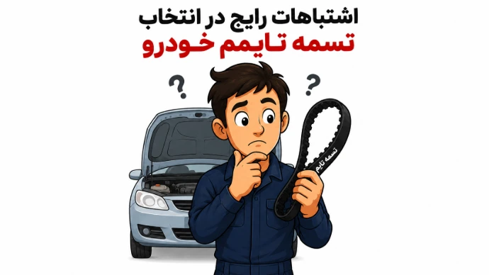 اشتباهات رایج در انتخاب تسمه تایم